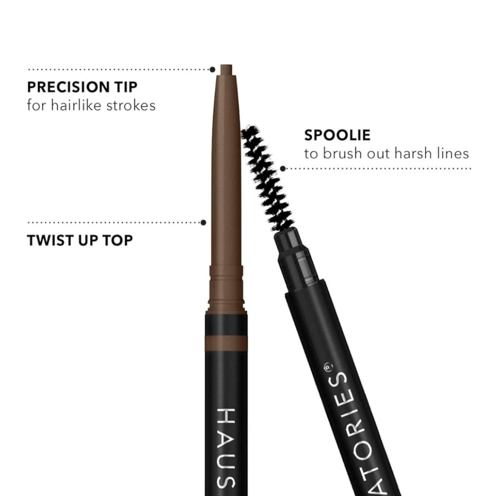 Haus Laboratories By Lady Gaga The Edge Precision Brow Pencil: Brown Black, NIB - Picture 5 of 8